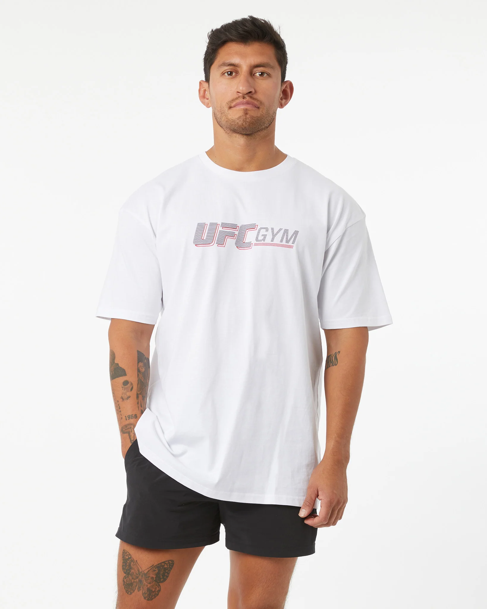 SLANTED LOGO TEE