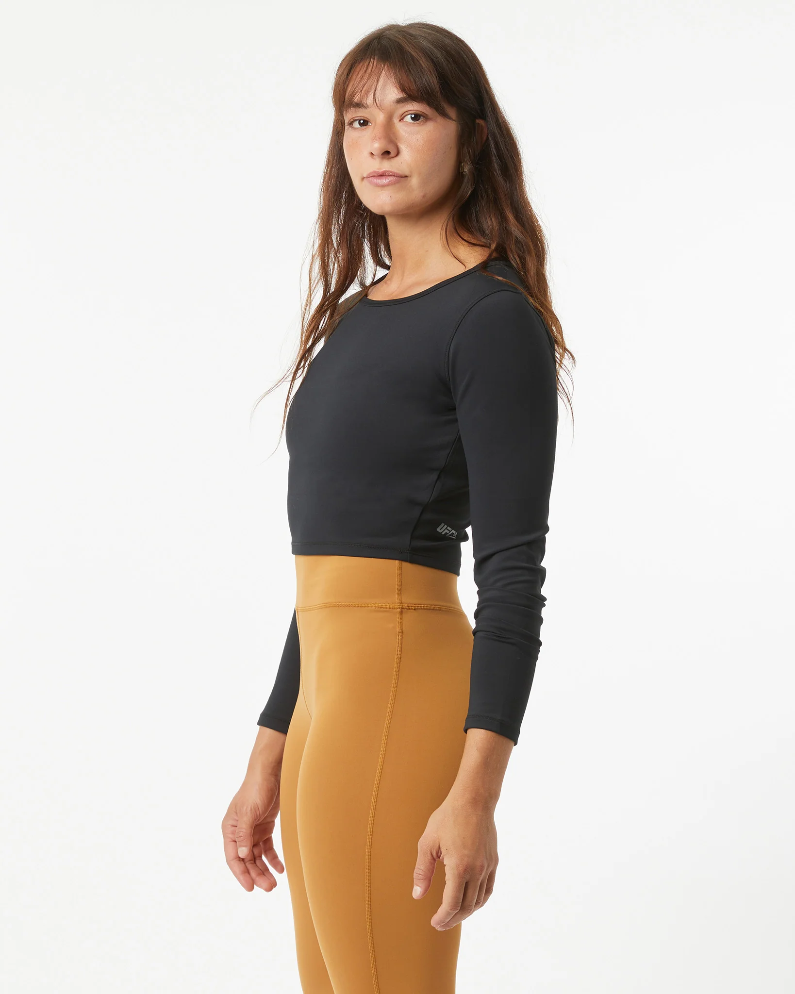 WOMENS L/S FITTED CROP TOP - Image 3
