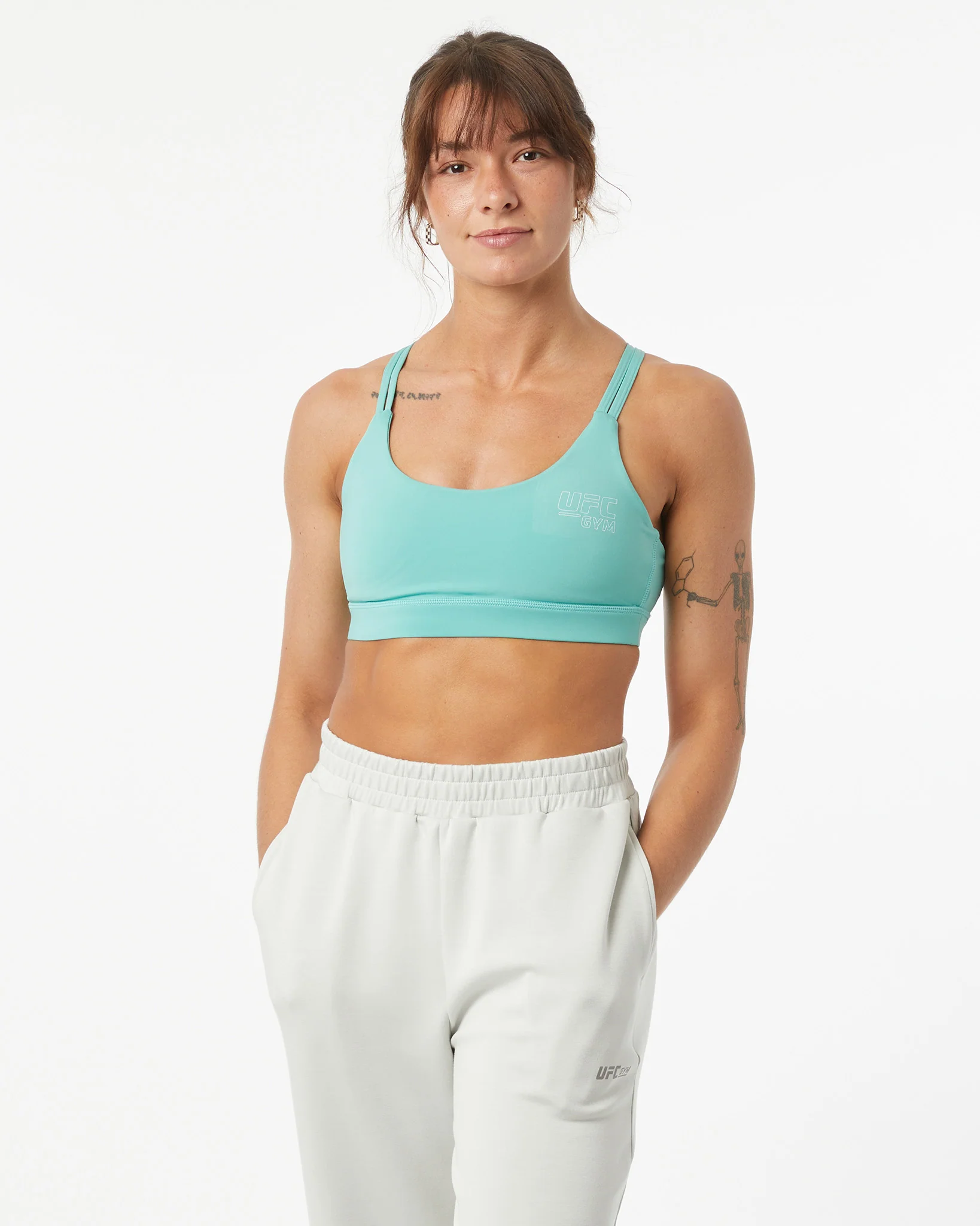 WOMENS RELAXED SWEATPANT - WHITE