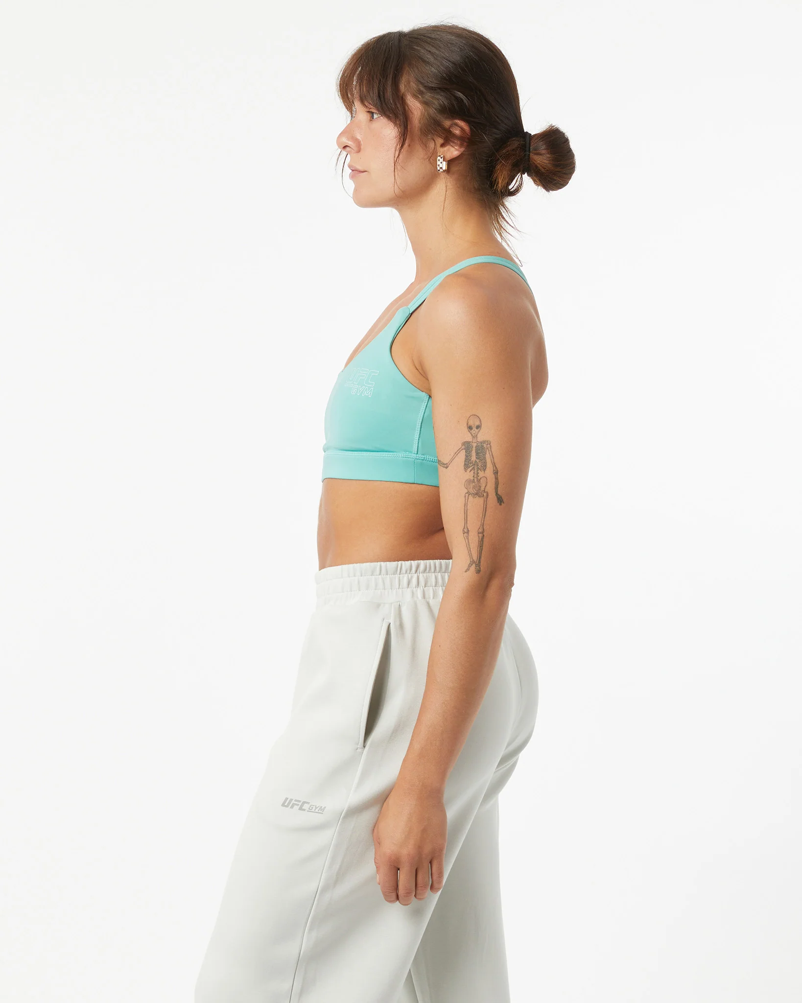 WOMENS RELAXED SWEATPANT - WHITE - Image 2